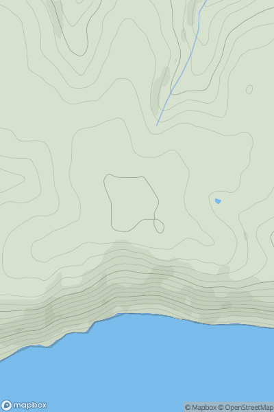 Thumbnail image for Penhale Hill [South West England] [SX287548] showing contour plot for surrounding peak